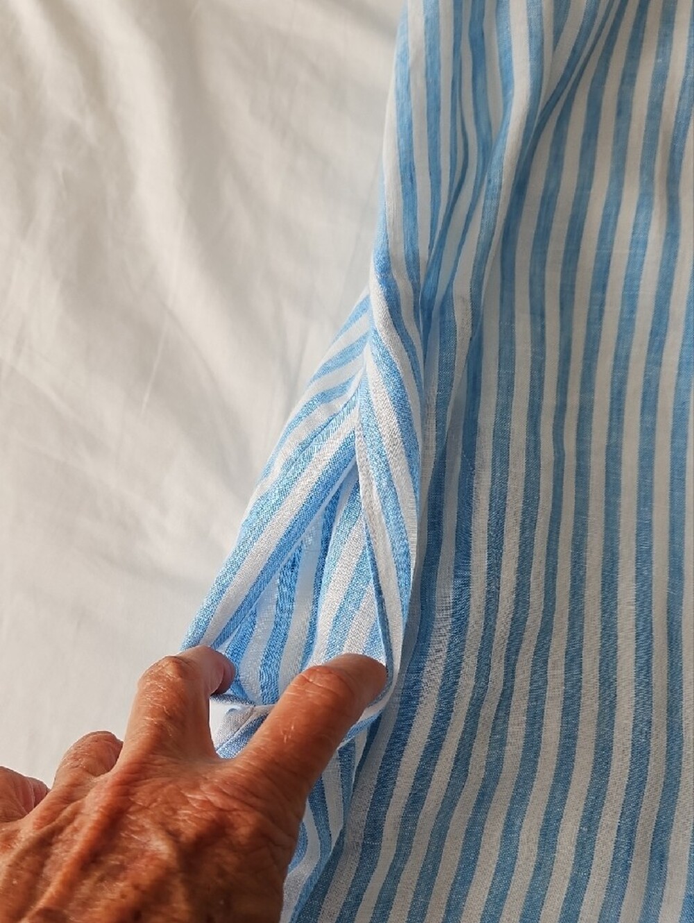 Lilly Pulitzer Blue and White Striped Button Dress - Picture 7 of 12